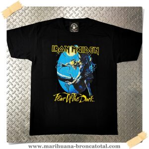 Camiseta Iron Maiden fear of the dark
