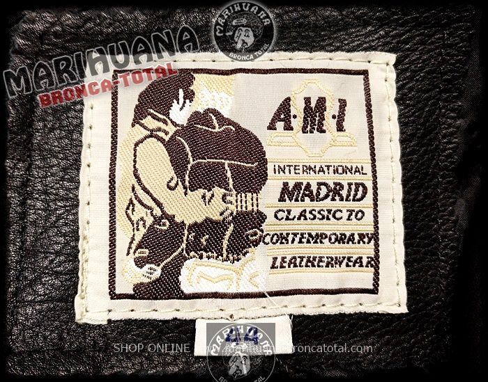 Chaqueta Cuero Cruzada Mod. Perfecto(1013)(unisex) AMI-Alex Internacional ***ENVIO GRATIS***-6865